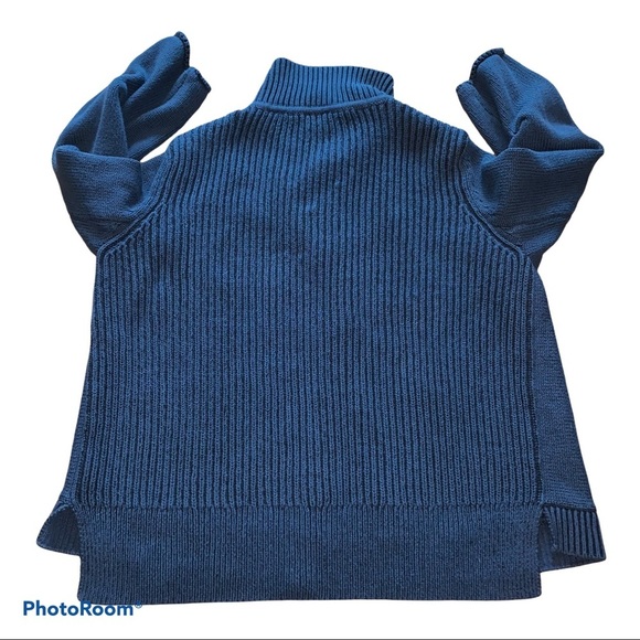 CAbi Navy Pursuit Snap Front Cardigan Sweater size Medium - Picture 5 of 8